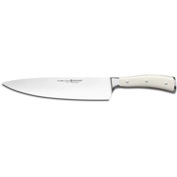 Wüsthof Classic Ikon Valkoinen Kokkiveitsi 23 Cm