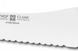 Wüsthof Classic Wave Leipäveitsi Ruostumaton Teräs Musta 20 Cm