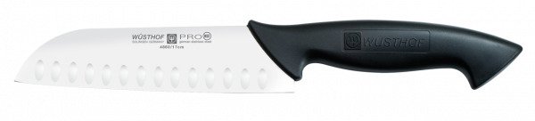 Wüsthof Pro Santoku Veitsi Ruostumaton Teräs Musta 17 Cm