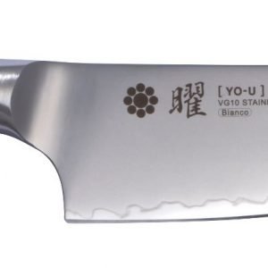 Yaxell Yo U Santoku Veitsi Ruostumaton Teräs 14