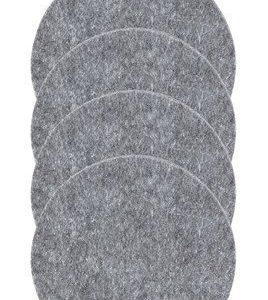Zone Denmark Lasinalunen Huopa Harmaa 10 cm 4-pack