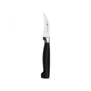 Zwilling Four Star Kuorimaveitsi Musta Kahva 7 Cm