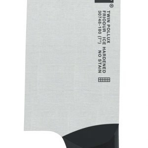 Zwilling Twin Santoku Japanilainen Kokkiveitsi Ruostumaton Teräs Musta 18 Cm