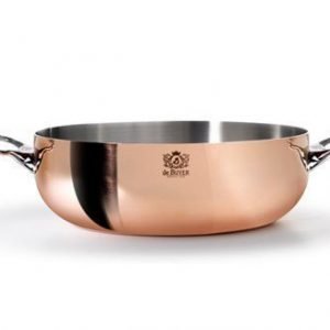 de Buyer Prima Matera Pyöristetty Sautépannu kuparia Ø 28 cm