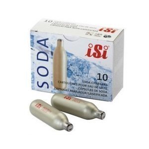 iSi CO2-patruunat soodasifonille 10 kpl